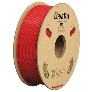 Gratkit factory wholesale Price 1kg/roll Standard PLA 3d printer filament pla 1.75mm