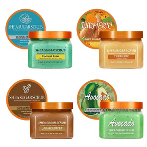 Exfoliante Corporal Personalizable de 610 ml con Varios Sabores de Frutas para Piel de Gallina, Limpieza Corporal - Product Image 1