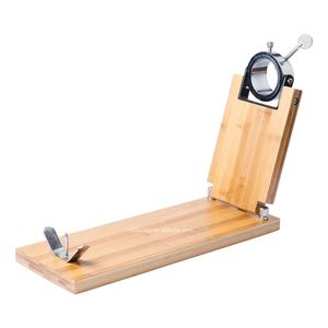 Soporte giratorio Amon, soporte de bambú para jamón - Product Image 2