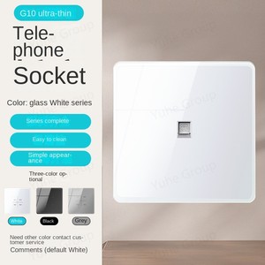 Interrupteur mural intelligent Tuya, panneau tactile en verre trempé, 10A 230V IP20, design minimaliste, contrôle Wi-Fi, 1 voie - Product Image 6