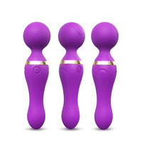 Jouets sexuels pour femmes, baguette de massage rotative sans fil étanche pour le point G, plug anal silencieux, masseur vibrant