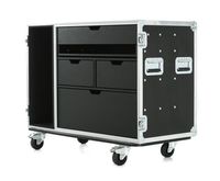 Cases de vol en aluminium EVA X-BASON personnalisables Mallettes à outils Atem Amplificateur Rack Blackmagic Design Tricaster Blackmagic OEM
