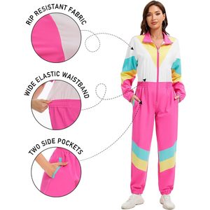 Mono de satén de una pieza con cremallera y manga larga estilo años 80 para fiesta de FOXA para mujer - Product Image 6