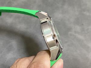 Montre squelette mécanique unisexe Série Céleste avec cristal saphir à 360 degrés, cadran de 41 mm, fonction tachymètre, acier inoxydable, mouvement ETA - Product Image 4