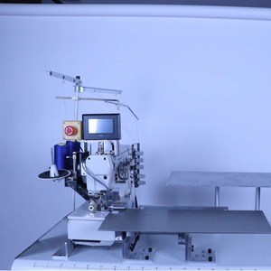 Zoyer <b>Automatic</b> Coverstitch <b>Machine</b> Flat Bed High Productivity T-Shirt Hem <b>Sewing</b> Equipment - Product Image 5