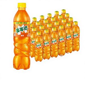 Refresco Frutal Bajo en Grasa con Gas de Maracuyá, Melocotón, Manzana Verde y Uva, 500ml*12 Botellas - Product Image 2