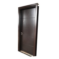 Portes en acier de sécurité pour la maison, cadre métallique réglable, résistance au feu 180 minutes, porte extérieure