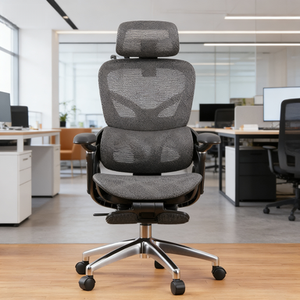 Silla de Oficina de Nuevo Estilo para Mayor Comodidad al Sentarse por Tiempo Prolongado, Silla Ergonómica para el Hogar y la Oficina, Silla de Juego Ajustable - Product Image 4