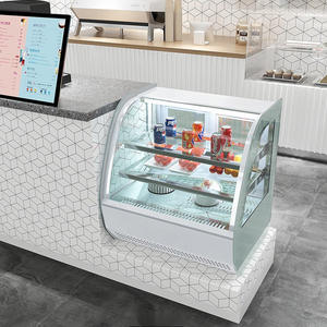 <span class=keywords><strong>ตู้</strong></span>แช่เค้กแบบตั้งโต๊ะ<span class=keywords><strong>ขนาด</strong></span><span class=keywords><strong>เล็ก</strong></span> ระบายความร้อนด้วยอากาศ สำหรับร้านชานม ผลไม้สด เหมาะสำหรับธุรกิจขนาดเล็ก - Product Image 4