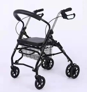 Deambulatore Pieghevole Leggero con Cestino per la Spesa - Ausilio per la Mobilità Anziani e <span class=keywords><strong>Carrello</strong></span> Portatile per Camminare - Vendita all'Ingrosso - Product Image 5