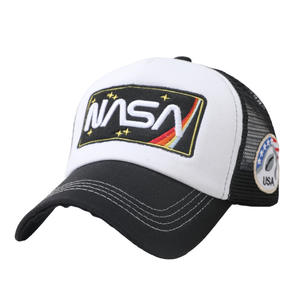 थोक अमेरिकी एयरलाइंस कढ़ाई ट्रूकर हैट्स स्पोर्ट्स ट्रक कपास कैप कस्टम कढ़ाई लोगो मेष टोपी 5 पैनल - Product Image 4