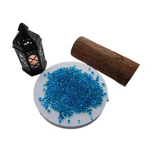Precio barato reciclado 2-4mm <span class=keywords><strong>Caribe</strong></span> <span class=keywords><strong>azul</strong></span> cuentas de vidrio decorativas para piscinas jardín guijarros de vidrio - Product Image 5