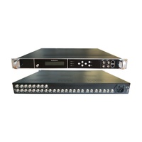 Modulateur DVB-S2 vers RF ISDB-T DVB-T ATSC DVB-C à 4/8/12/16/20/24 ports pour système CATV numérique