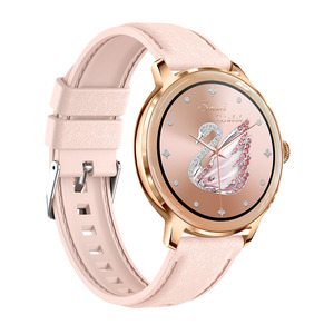 Reloj inteligente TKYUAN para mujer, compatible con pantalla AMOLED en idioma <span class=keywords><strong>Magyar</strong></span>, reloj inteligente deportivo, reloj deportivo IP68, redondo resistente al agua - Product Image 4