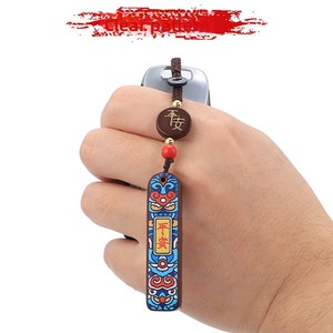 ป้ายหมาย<span class=keywords><strong>เลข</strong></span>โทรศัพท์กันหายแบบจีนทำ<span class=keywords><strong>มือ</strong></span>จากไม้จันทน์หอม พร้อมจี้กุญแจรถ OLIVER แกะสลัก สายคล้องกุญแจ - Product Image 5