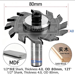 Lame de scie industrielle YUFU en diamant PCD pour le travail du bois, rainurage en T, découpe laser, soudure haute fréquence, OEM disponible - Product Image 2