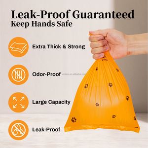 Biodegradable Dog Poop Bag with Dispenser Extra Thick Compostable Pet Waste Bags Custom Manufacturer - Product Image 4
