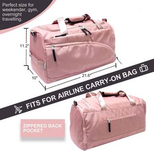 Sacs de sport BSCI Factory 38L pour femmes, sac à dos de football imperméable avec compartiment à chaussures, grand sac de voyage - Product Image 4