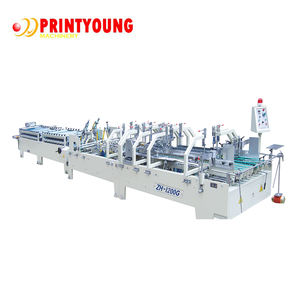 Machine électrique automatique de pliage de boîtes et de collage à froid ZH-1200D - Product Image 1