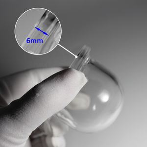 플랜지가있는 VY 광학 하이 퀄리티 광학 석영 유리 하이퍼 반구형 돔 렌즈 - Product Image 6