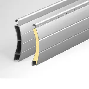 Persiana enrollable para puerta de garaje y ventana, perfiles de aluminio de la serie 6000 para el mercado srael