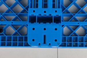 Nexara 19 ק "ג כבד כבד 3 רץ לוגיסטיקה 1400*1200*160 משטח רשת מ" מ משטח רשת חד-פעמיים פלסטיק - Product Image 4