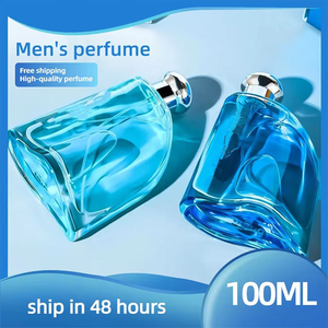 Perfume al por Mayor OEM/ODM Blue Pour Homme, Fragancia Masculina Amaderada Fresca y Duradera, Spray Corporal de 100 ml - Product Image 3