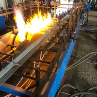 Machine à fabriquer des béchers en verre capable de former des béchers en verre à partir de tubes en verre