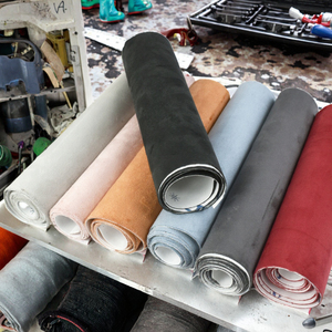 Interior del coche <span class=keywords><strong>Techo</strong></span> Liner Tapicería Negro Suede Headliner <span class=keywords><strong>Material</strong></span> <span class=keywords><strong>de</strong></span> tela - Product Image 2