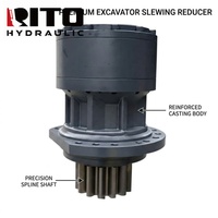 Moteur d'orientation RITO 14541030 pour excavatrices EC460B, EC460BL, EC480D – Réducteur de rotation hydraulique