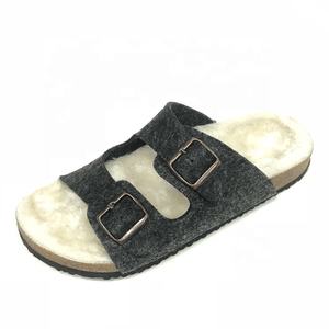 <span class=keywords><strong>Sandali</strong></span> pantofole da donna per interni di alta qualità in stile Birken <span class=keywords><strong>con</strong></span> comodo sottopiede in <span class=keywords><strong>sughero</strong></span> - Product Image 2