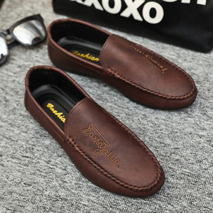 Nouveau modèle de mocassins à semelle souple, dernier design, chaussures de bureau pour hommes, chaussures en PU, chaussures de créateur, chaussures décontractées pour <span class=keywords><strong>homme</strong></span>, chaussures de conduite - Product Image 1