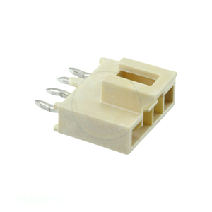 ขั้วต่อแบบมีรูทะลุ รุ่น 1053092104 NANOFIT HDR VT SGL <span class=keywords><strong>KNK</strong></span> 4CKT TIN สำหรับติดตั้งบนแผงวงจร รูปทรงสี่เหลี่ยมผืนผ้า มีสินค้าในสต็อก - Product Image 1