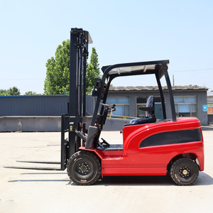 1.5トン電気フォークリフトロジスティクス電気スタッカーフォークリフト油圧リフティング2トン4x4電気フォークリフト - Product Image 5