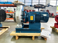 Pompa Sentrifugal Horizontal Stainless Steel Motor Tembaga Rendah Kebisingan Pompa Transfer Air Kimia Industri untuk Penanganan Cairan AC