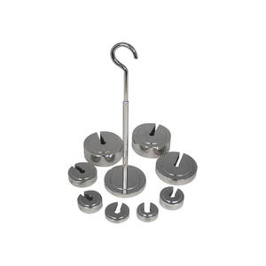 Juego de pesas de prueba Veidt E1 E2 F2 M1 de 200g para balanza analítica de laboratorio, textiles y pesas de ranura E1 E2 F2 M1 de 200g - Product Image 1