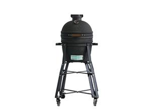 Barbecue en céramique <span class=keywords><strong>SEB</strong></span> KAMADO 16 pouces, petite taille, vert œuf, cuisine extérieure, barbecue au charbon de bois Kamado - Product Image 4