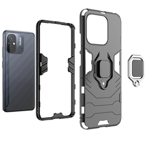 Coque de téléphone antichoc robuste pour <span class=keywords><strong>Xiaomi</strong></span> MI <span class=keywords><strong>13Lite</strong></span> /Redmi Note 12S 4G 12C 11A porte-anneau magnétique béquille armure housse - Product Image 6