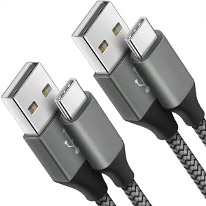 광섬유 USB A to USB C 케이블 15M/50FT 장거리 전송 슬림 USB 3.1 케이블, AOC 10Gbps 초고속 케이블 f