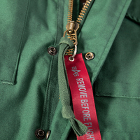 Manteau tactique personnalisé de haute qualité NC 50/50 vert olive M65 veste d'extérieur M65 veste de terrain avec doublure polaire pour l'hiver