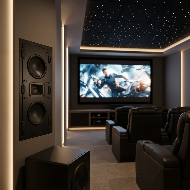 Professional-grade Speakers Price, Cinema-inset Speaker System, Suitable for Home Theater / Conference Room Audio System