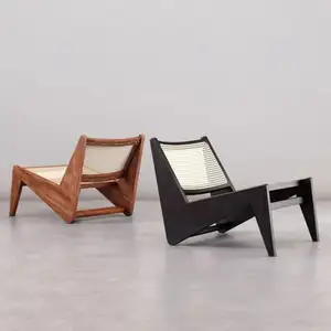 High Quality Rattan Wood Lounge Chair Lazy Lounge Rattan Single Seater Sofa Chair Chaise Lounge Chair Rattan