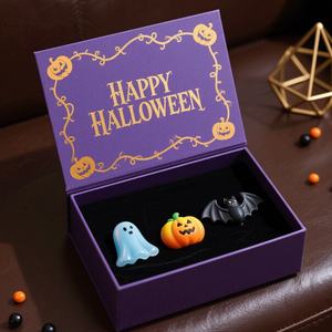Juego de Juguetes Antiestrés Personalizados para Fiestas Festivas de Halloween, con Empaque de Regalo Sorpresa, Forro de Esponja Magnética, Ecológico y con Relieve - Product Image 3