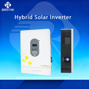 Système solaire hybride connecté au réseau 3KW 5KW 6KW 8KW 10KW Monophasé/Triphasé, intelligent, double sortie, IP67 - Product Image 1