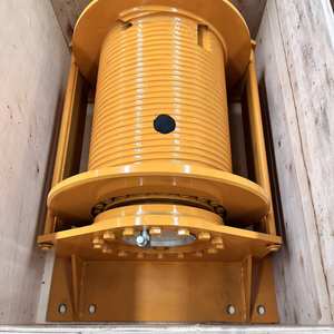 Cabrestante de acero con motor hidráulico para aplicaciones de grúas Popular para tendido de cables de registro con enganche de cuerda de alambre de acero Vinch - Product Image 4