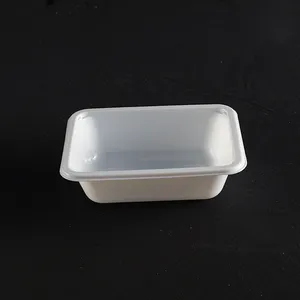 Plateau alimentaire CPET en plastique à haute barrière de taille personnalisée pour conteneur d'emballage de viande de poulet rôtie congelée