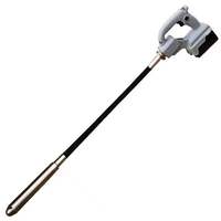 Vibromasseur à béton portable Utilisation sans fil batterie au lithium vibrateur haute vitesse 35*1.5M poker excentrique