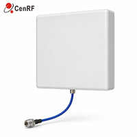 Antenne directionnelle panneau extérieure en aluminium pour routeur 698-2700 MHz 5/8 dBi
