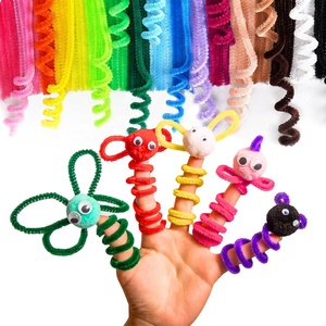 Nouvelles 212 pièces de nettoyeurs de tuyaux, fournitures d'artisanat, tiges en chenille, fournitures artistiques pour l'art et l'artisanat créatifs, jouets et jeux pour enfants, cadeaux - Product Image 4
