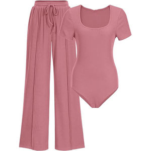 Custom Female High Quality Breathable <b>Printed</b> Gym Wear Fitness Sets Workout Clothes Seamless Leggings Sports Set for Women - Product Image 4